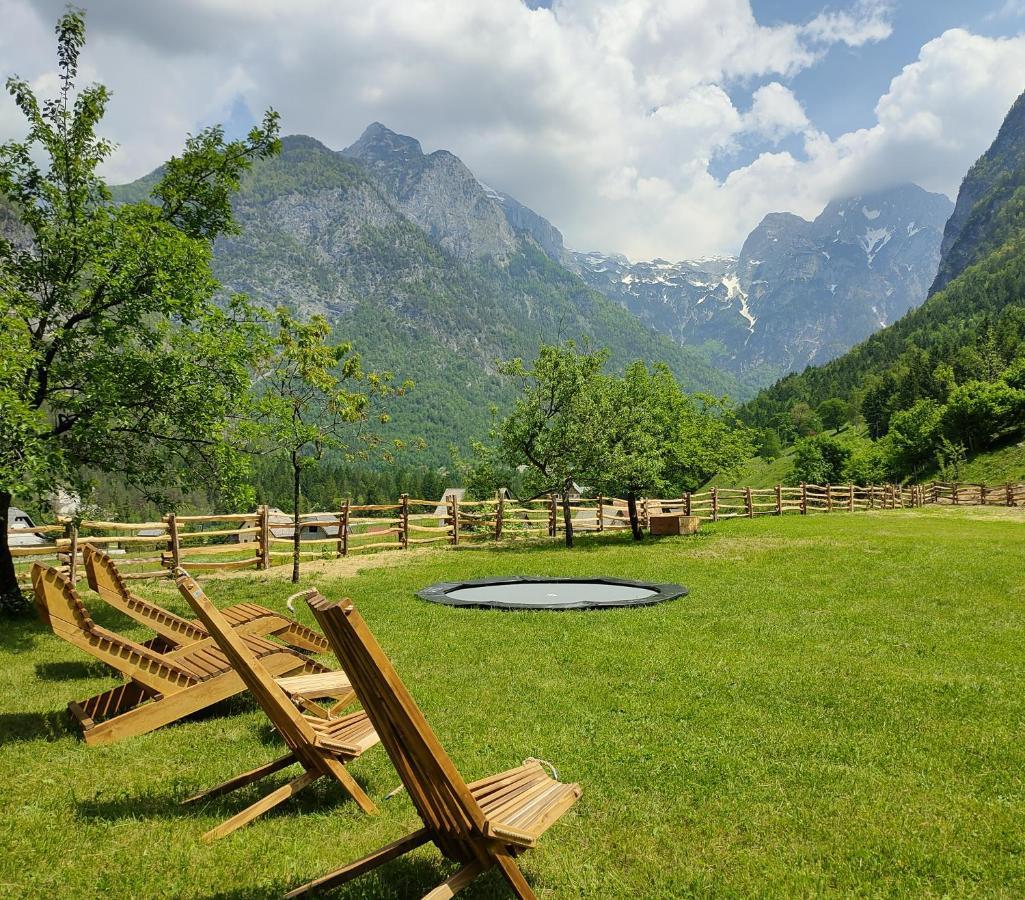 Апартаменты Organic Tourist Farm Pri Plajerju Трента Экстерьер фото