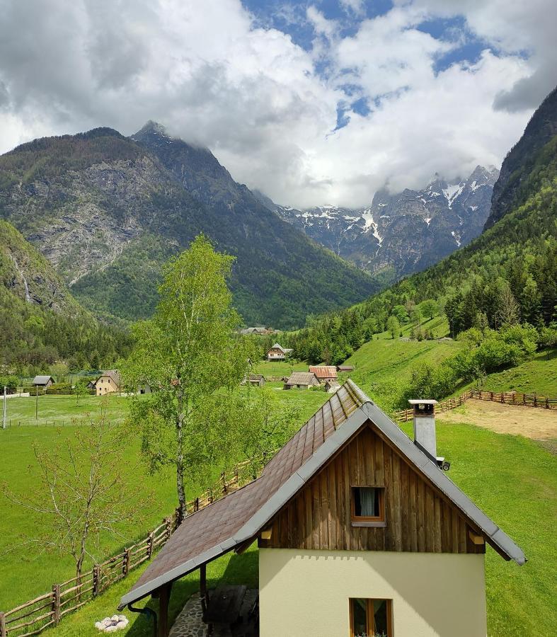 Апартаменты Organic Tourist Farm Pri Plajerju Трента Экстерьер фото